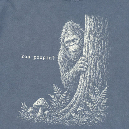 Sasquatch You Poopin? Premium Long Sleeve