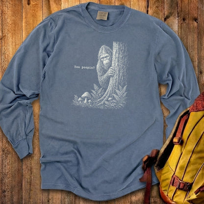 Sasquatch You Poopin? Premium Long Sleeve