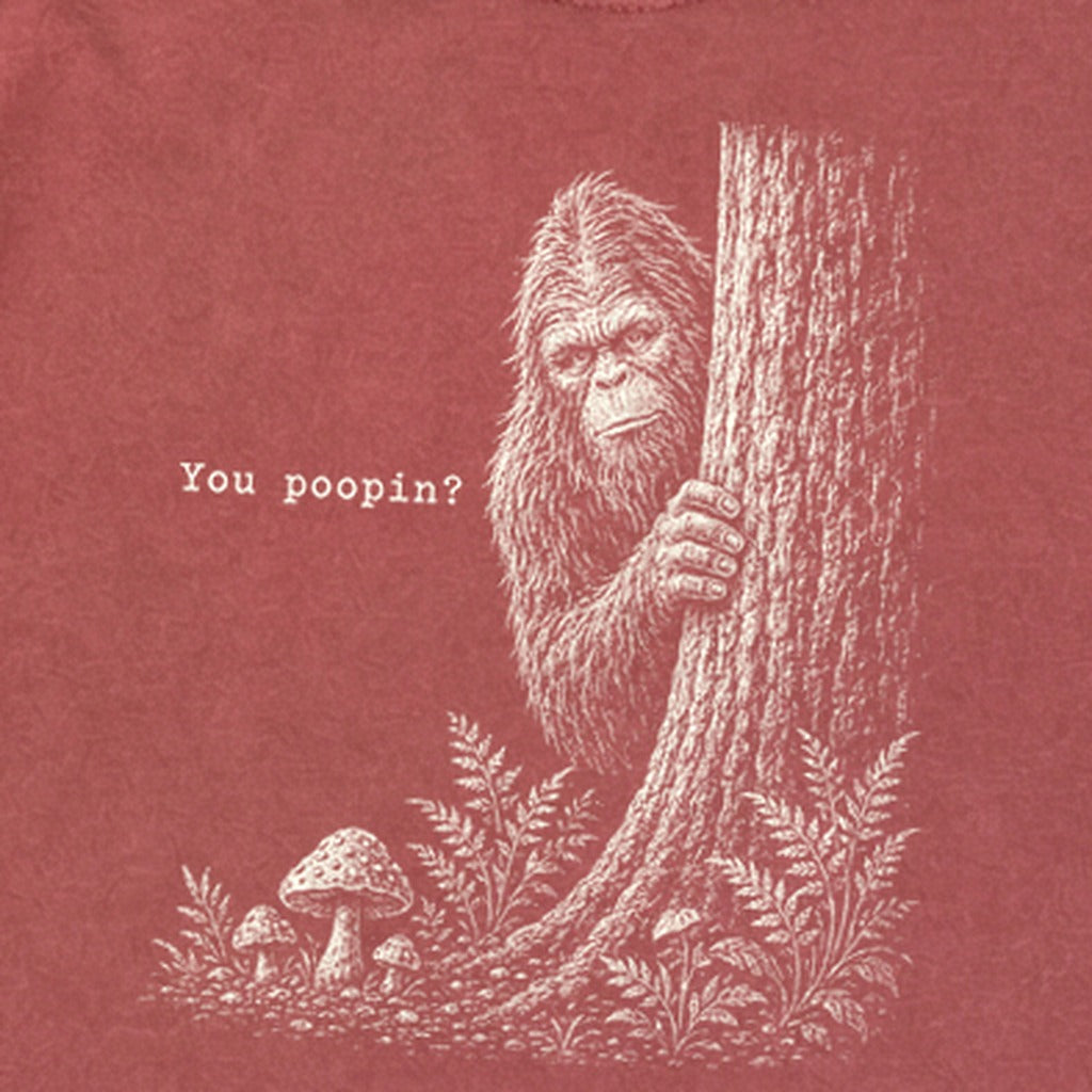 Sasquatch You Poopin? Premium Long Sleeve