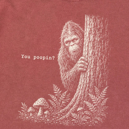 Sasquatch You Poopin? Premium Long Sleeve