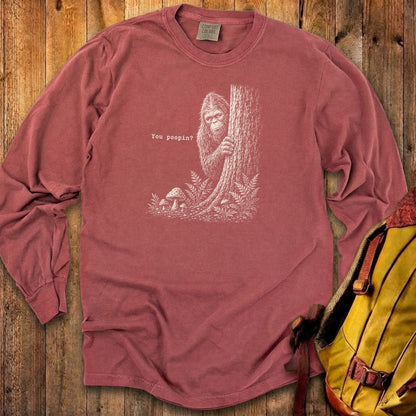 Sasquatch You Poopin? Premium Long Sleeve
