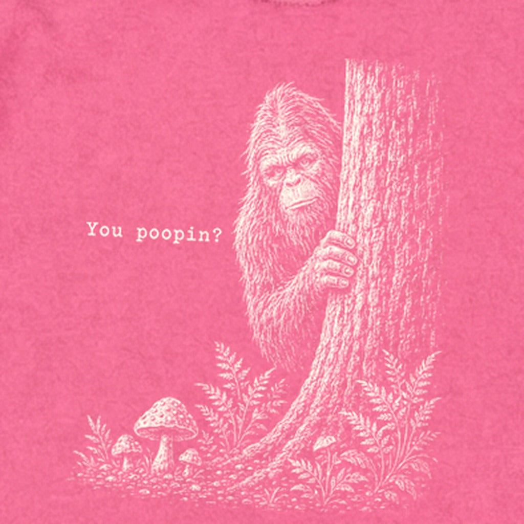 Sasquatch You Poopin? Premium Long Sleeve