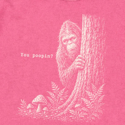 Sasquatch You Poopin? Premium Long Sleeve