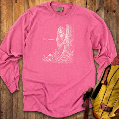 Sasquatch You Poopin? Premium Long Sleeve