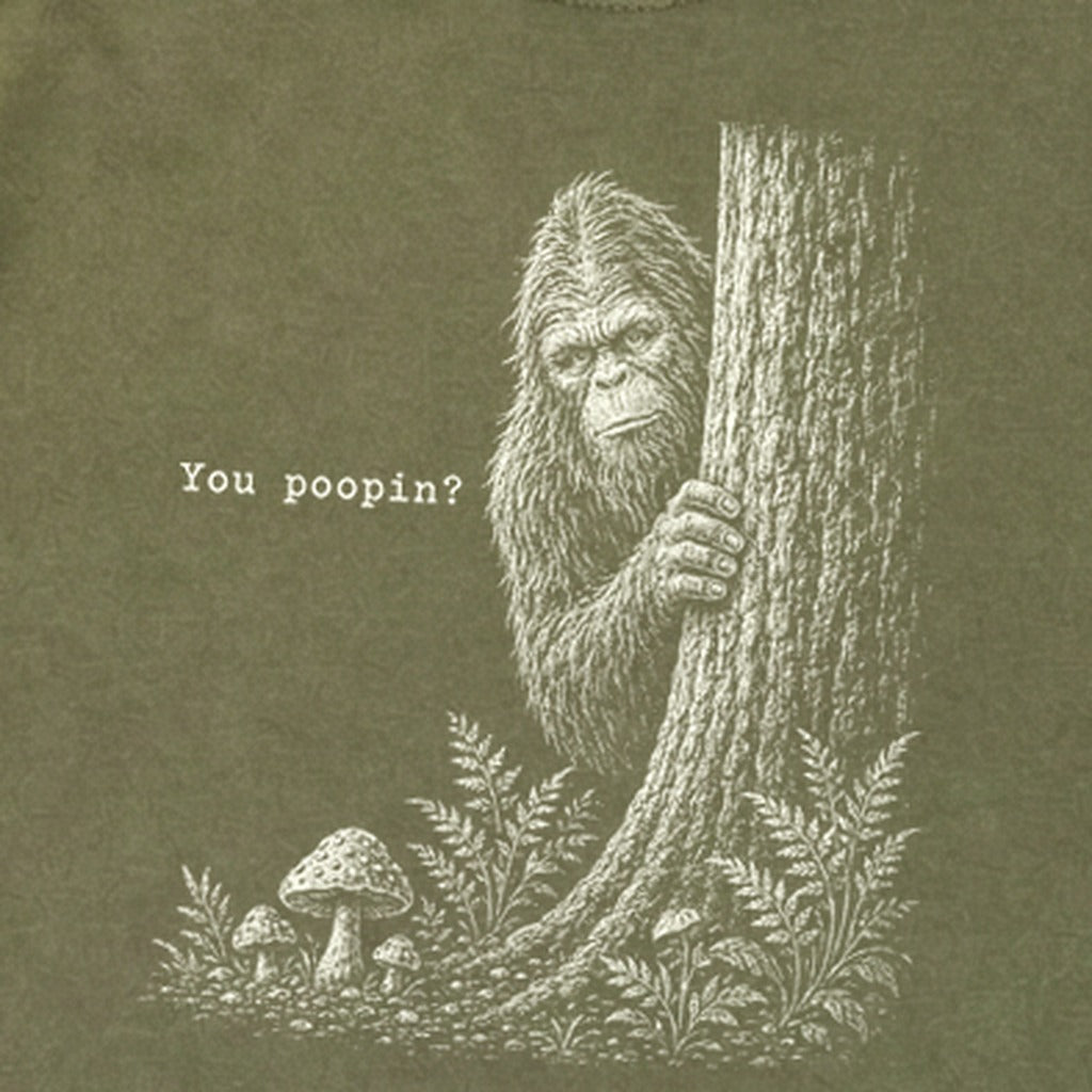 Sasquatch You Poopin? Premium Long Sleeve
