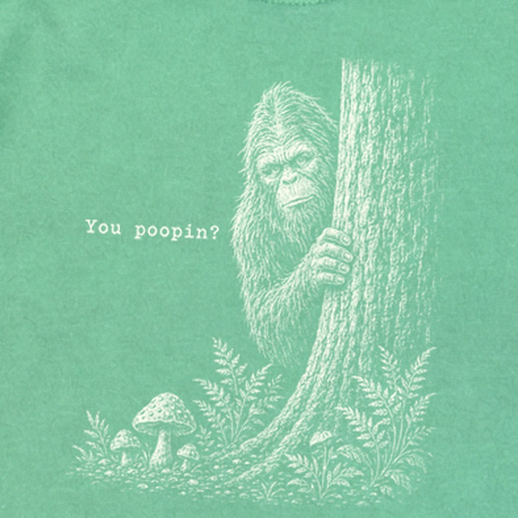 Sasquatch You Poopin? Premium Long Sleeve