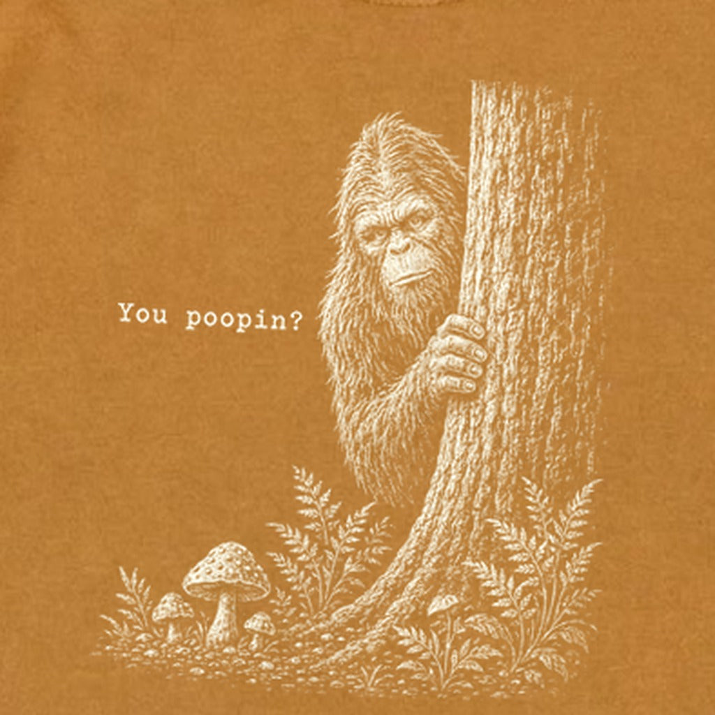 Sasquatch You Poopin? Premium Long Sleeve