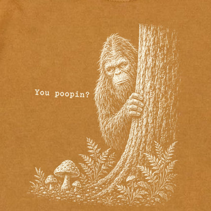Sasquatch You Poopin? Premium Long Sleeve
