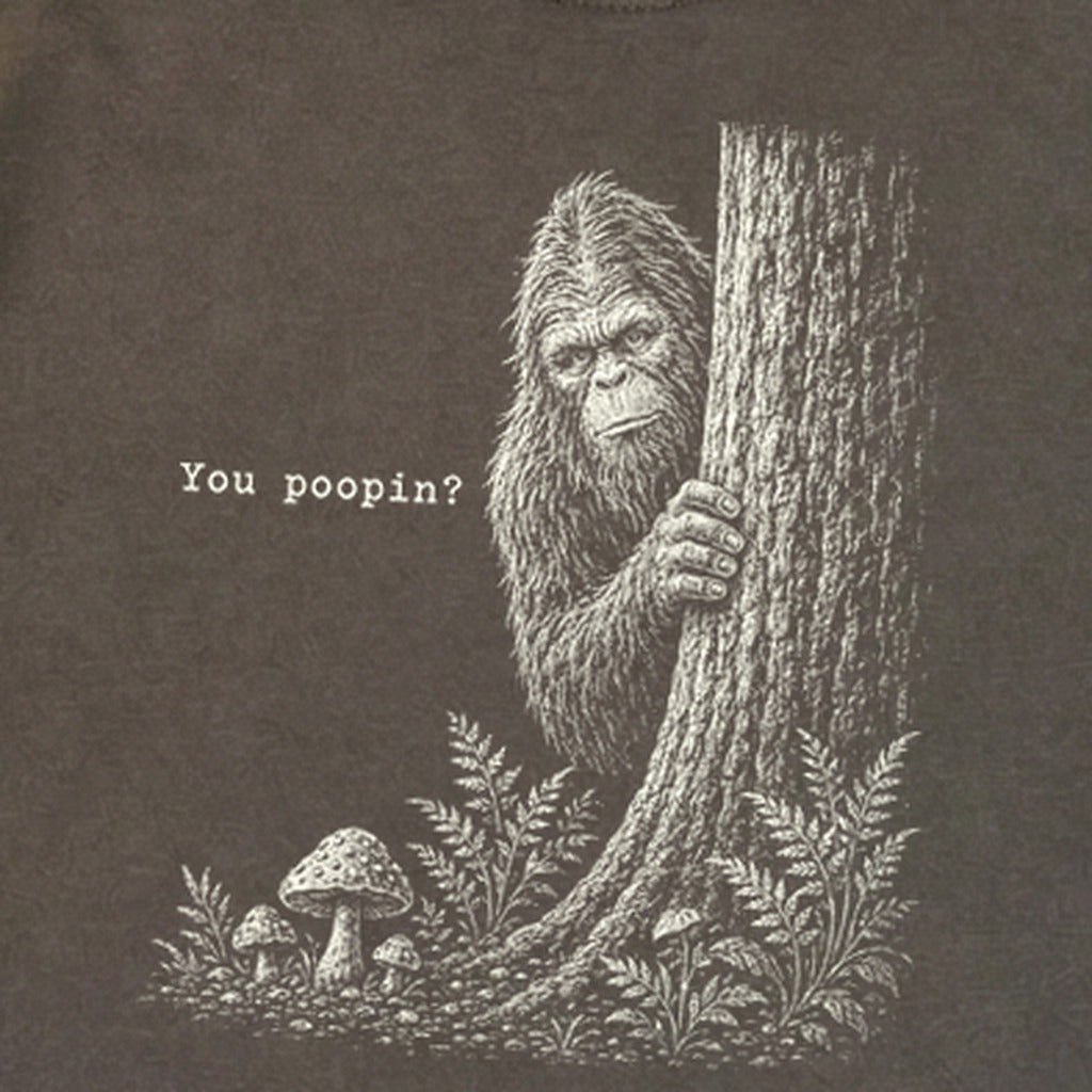 Sasquatch You Poopin? Premium Long Sleeve
