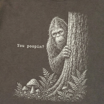 Sasquatch You Poopin? Premium Long Sleeve
