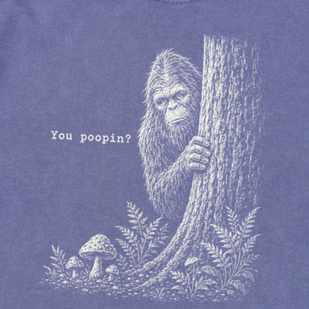Sasquatch You Poopin? Premium Long Sleeve