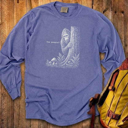 Sasquatch You Poopin? Premium Long Sleeve