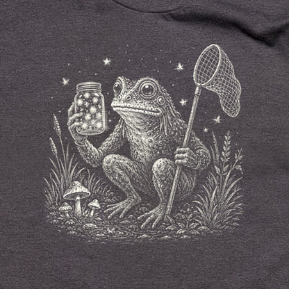 Frogman Catching Fireflies T-Shirt