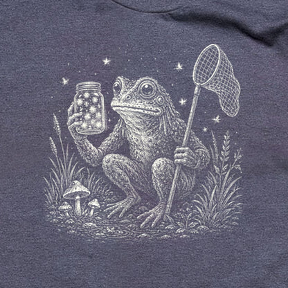 Frogman Catching Fireflies T-Shirt