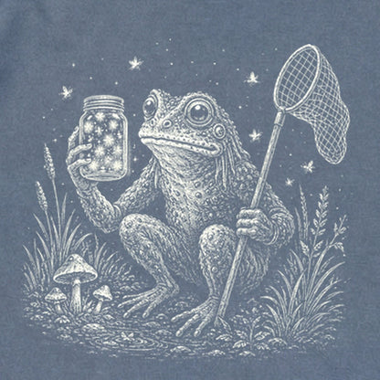 Frogman Catching Fireflies Premium Long Sleeve
