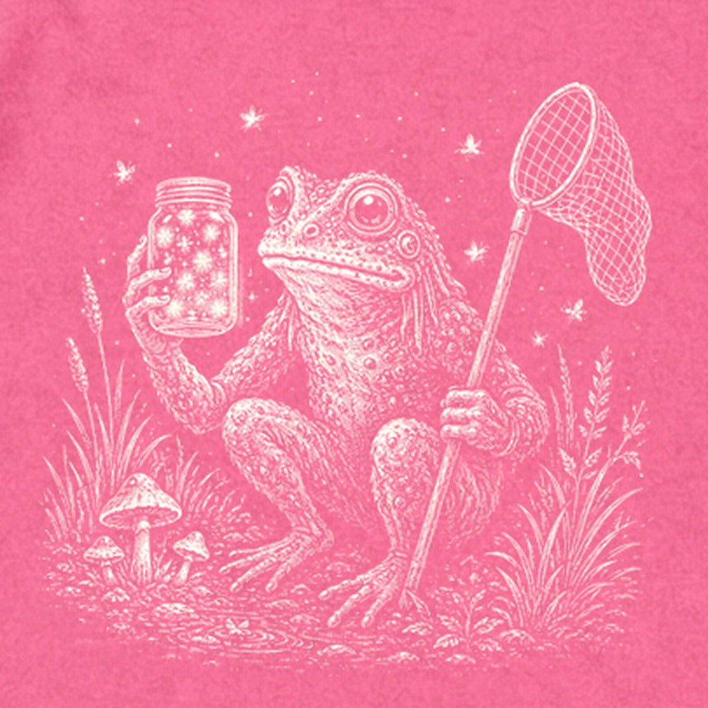 Frogman Catching Fireflies Premium Long Sleeve