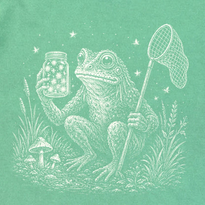 Frogman Catching Fireflies Premium Long Sleeve