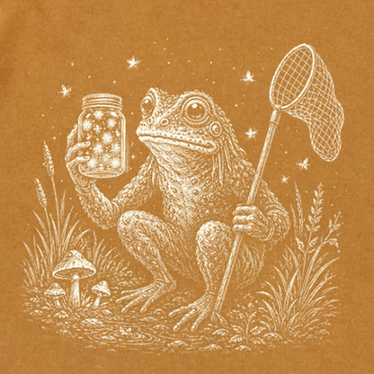 Frogman Catching Fireflies Premium Long Sleeve
