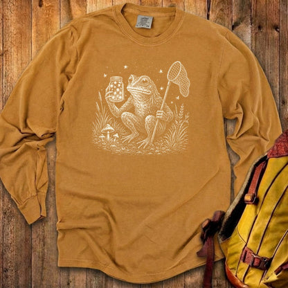 Frogman Catching Fireflies Premium Long Sleeve