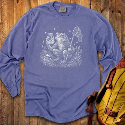 Frogman Catching Fireflies Premium Long Sleeve