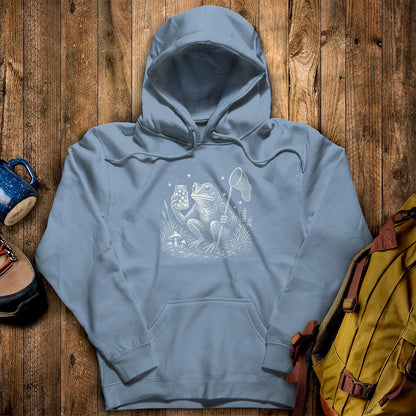 Frogman Catching Fireflies Hoodie