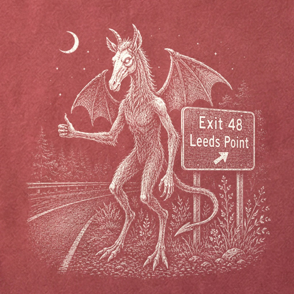Jersey Devil Hitchhiking Cotton T-Shirt