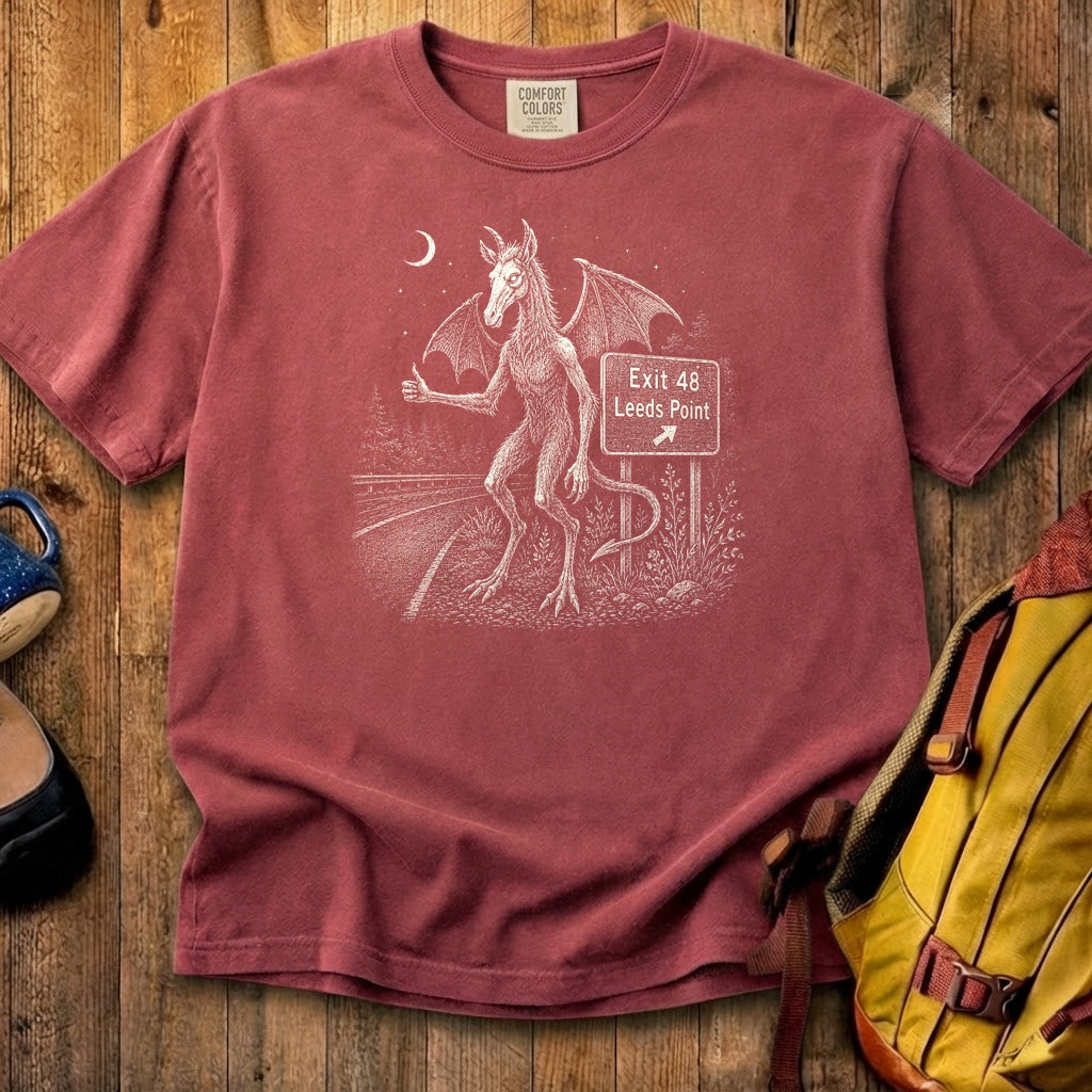 Jersey Devil Hitchhiking Cotton T-Shirt