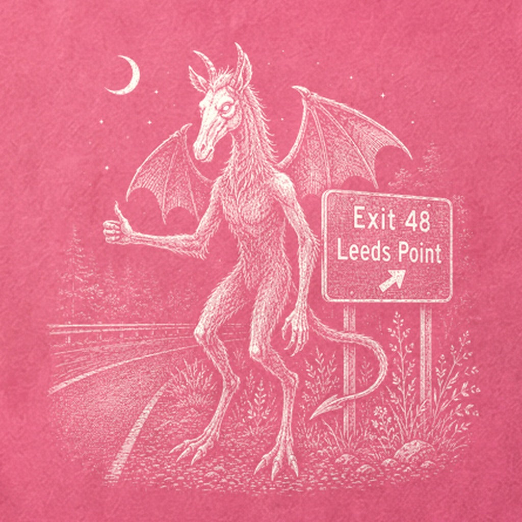 Jersey Devil Hitchhiking Cotton T-Shirt