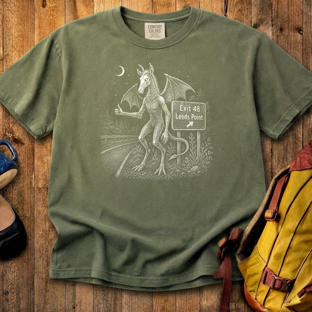 Jersey Devil Hitchhiking Cotton T-Shirt