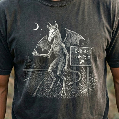 Jersey Devil Hitchhiking Cotton T-Shirt