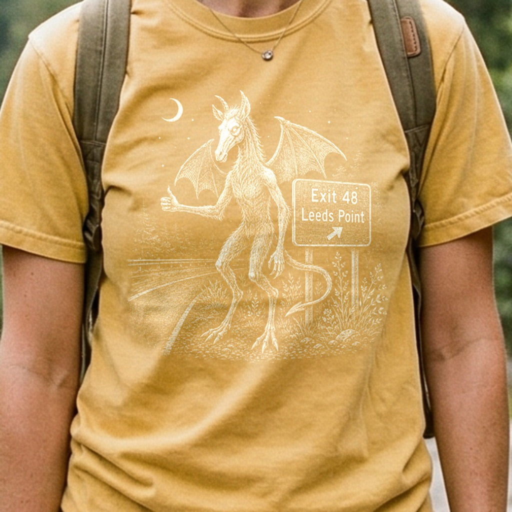 Jersey Devil Hitchhiking Cotton T-Shirt