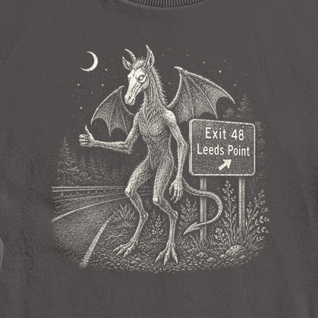 Jersey Devil Hitchhiking Crewneck Sweatshirt