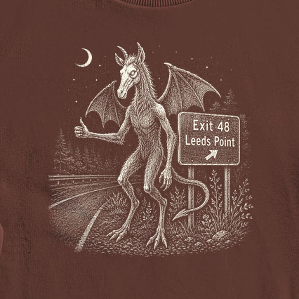 Jersey Devil Hitchhiking Crewneck Sweatshirt