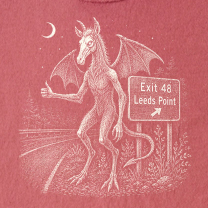 Jersey Devil Hitchhiking Kids Cotton T-Shirt