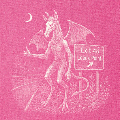 Jersey Devil Hitchhiking Kids Cotton T-Shirt