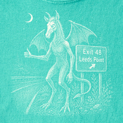 Jersey Devil Hitchhiking Kids Cotton T-Shirt