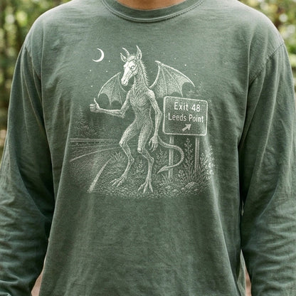 Jersey Devil Hitchhiking Premium Long Sleeve