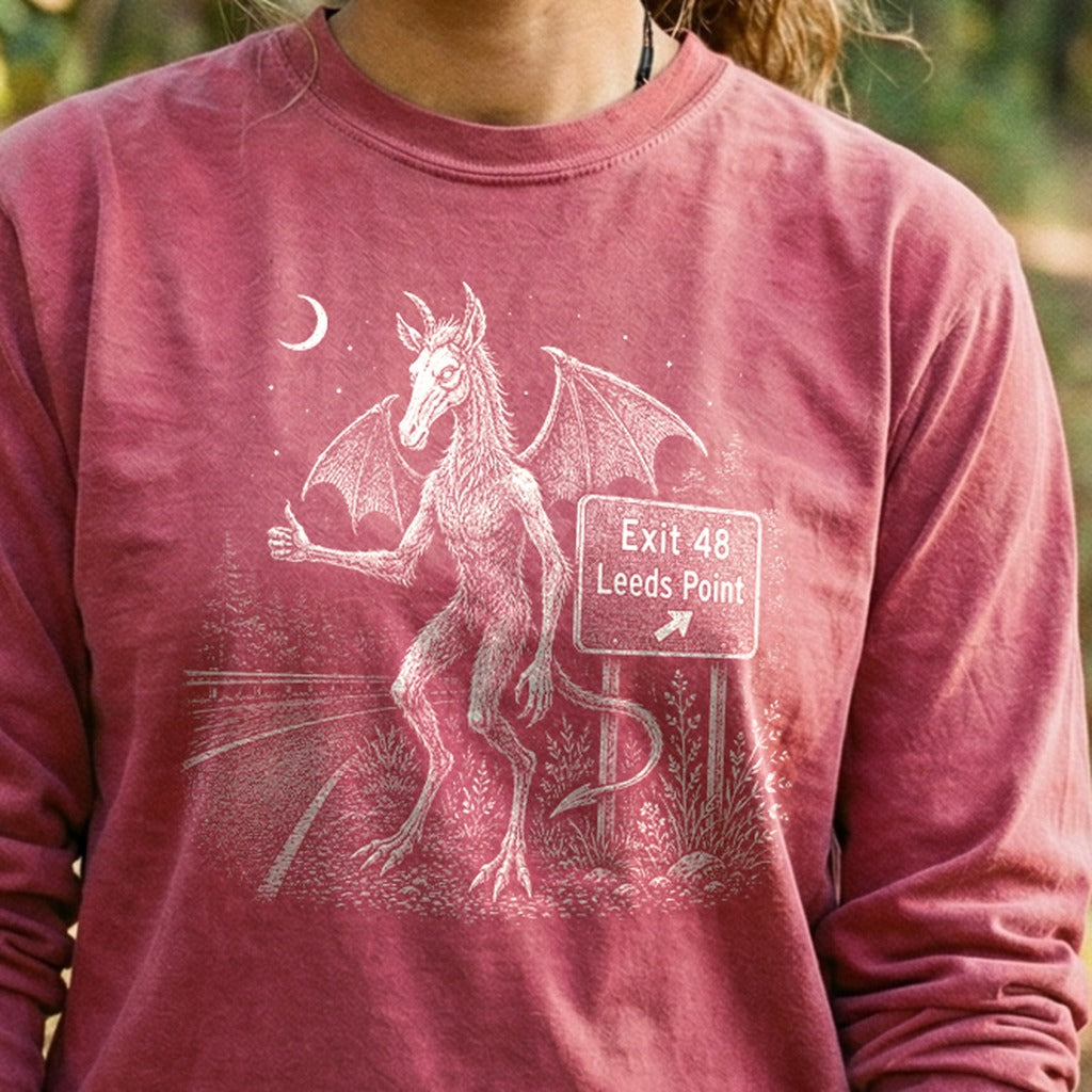 Jersey Devil Hitchhiking Premium Long Sleeve