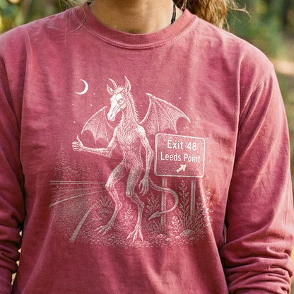 Jersey Devil Hitchhiking Premium Long Sleeve