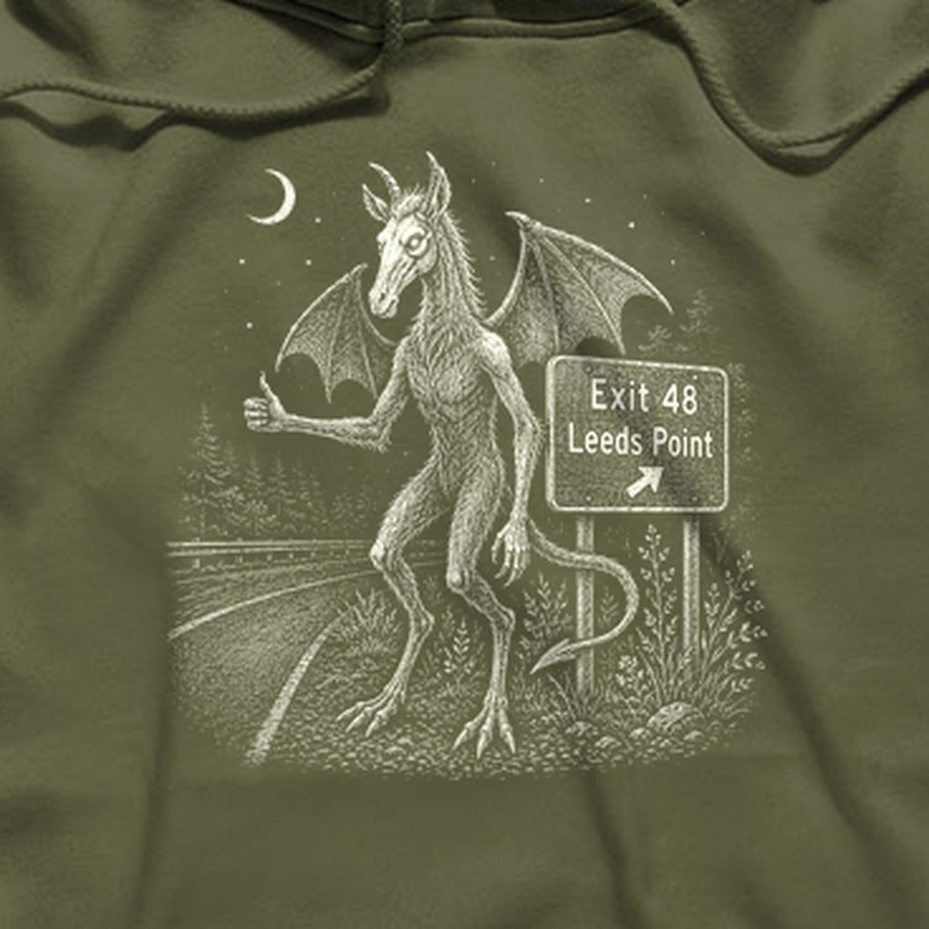 Jersey Devil Hitchhiking Hoodie