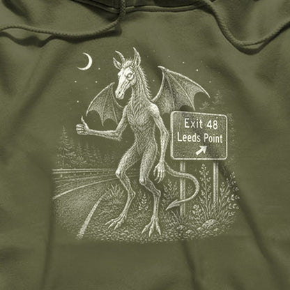 Jersey Devil Hitchhiking Hoodie