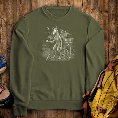 Jersey Devil Hitchhiking Crewneck Sweatshirt