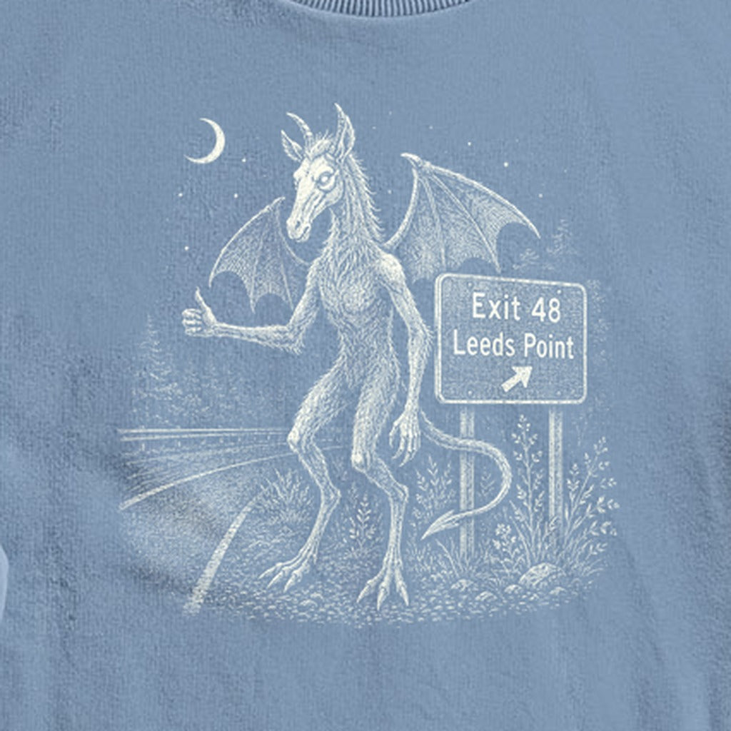 Jersey Devil Hitchhiking Crewneck Sweatshirt