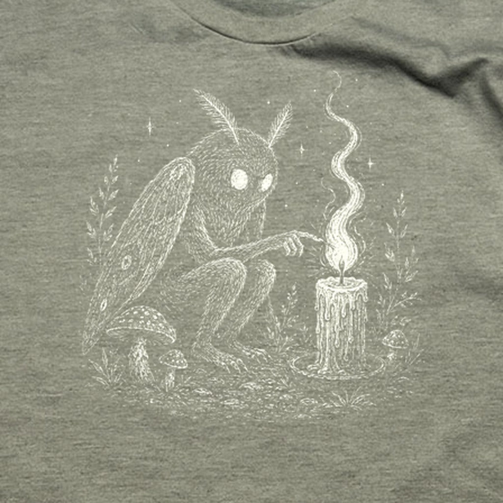Mothman to a Flame T-Shirt
