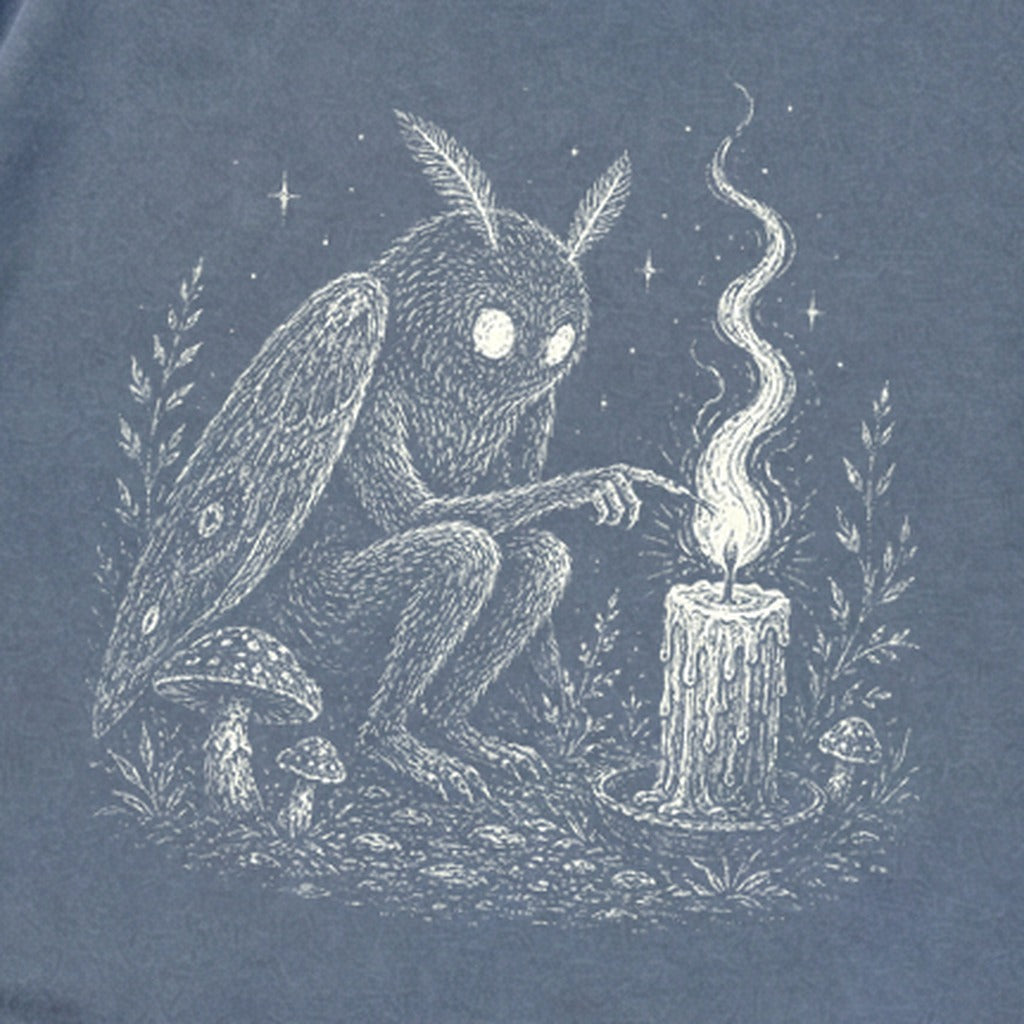 Mothman to a Flame Premium Long Sleeve
