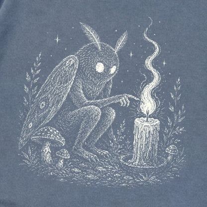 Mothman to a Flame Premium Long Sleeve
