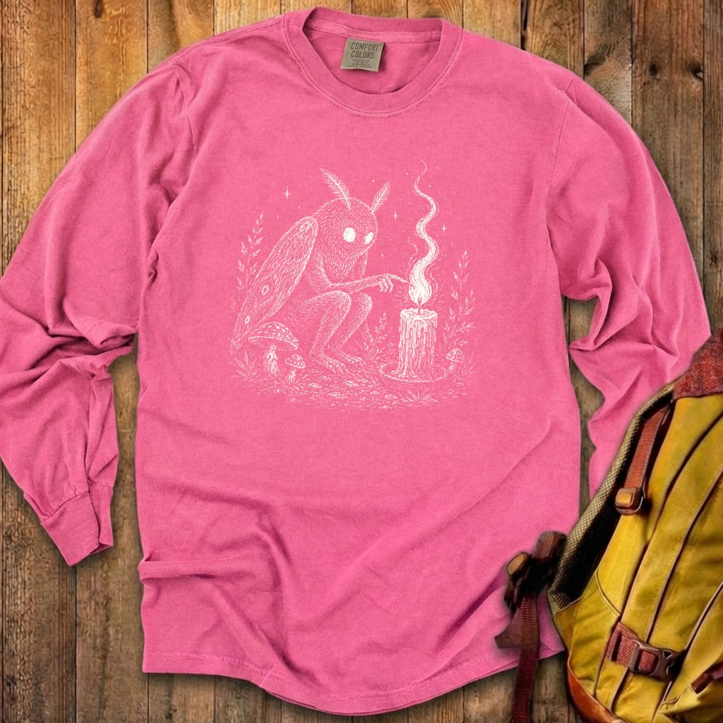 Mothman to a Flame Premium Long Sleeve