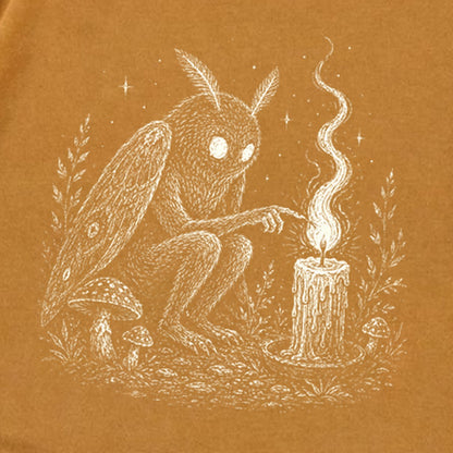 Mothman to a Flame Premium Long Sleeve