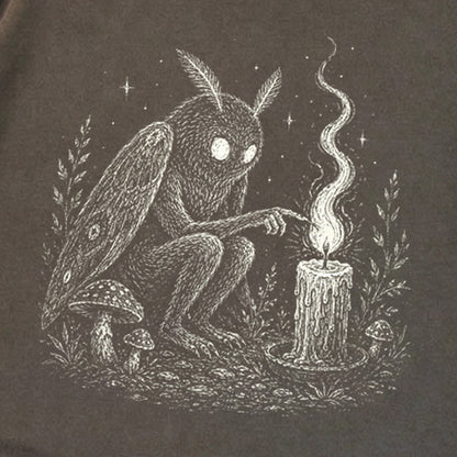 Mothman to a Flame Premium Long Sleeve