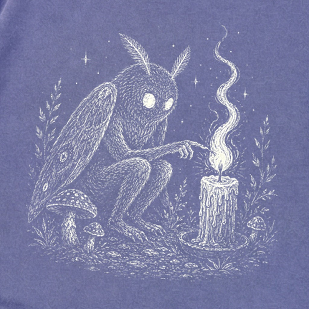 Mothman to a Flame Premium Long Sleeve